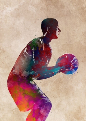 Picture of BASKETBALL SPORT ART 7