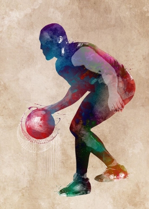 Picture of BASKETBALL SPORT ART 9