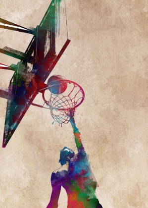 Picture of BASKETBALL SPORT ART 15