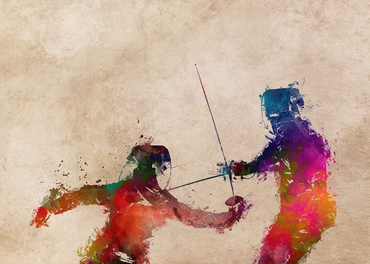 Picture of FENCING SPORT ART 1
