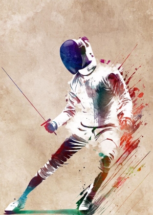 Picture of FENCING SPORT ART 5