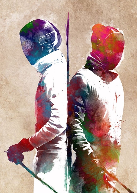 Picture of FENCING SPORT ART 6