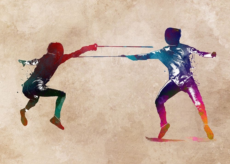 Picture of FENCERS SPORT ART 8