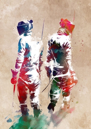 Picture of FENCING SPORT ART 13