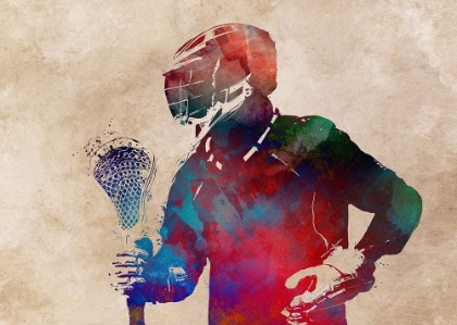 Picture of LACROSSE SPORT ART 3