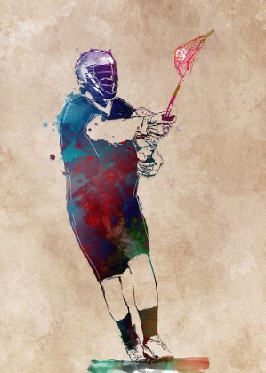 Picture of LACROSSE SPORT ART 6