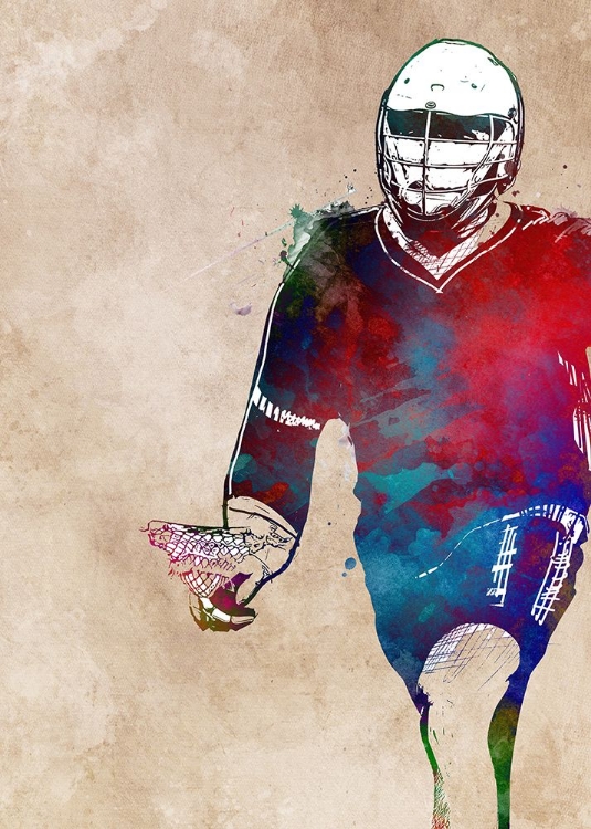 Picture of LACROSSE SPORT ART 7