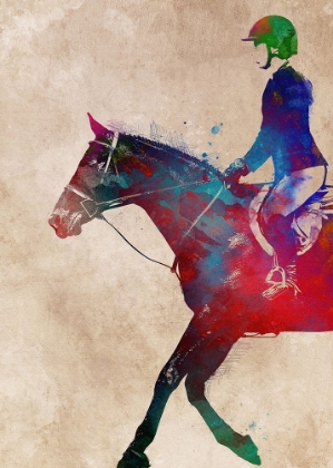 Picture of HORSE RIDING SPORT ART (4)