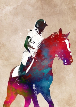 Picture of HORSE RIDING SPORT ART (8)