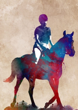 Picture of HORSE RIDING SPORT ART (9)