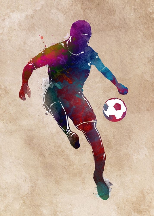 Picture of FOOTBALL SOCCER SPORT ART 9