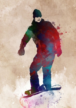 Picture of SNOWBOARD SPORT ART 3