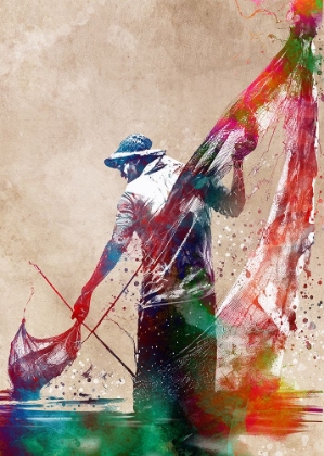 Picture of FISHING SPORT ART 4