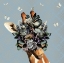 Picture of SPRING FLOWER BONNET ON GIRAFFE