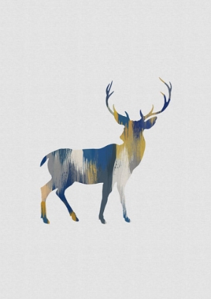 Picture of BLUE A YELLOW DEER