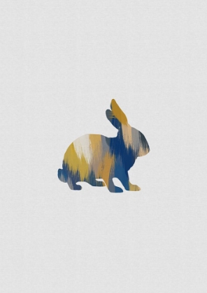 Picture of BLUE A YELLOW RABBIT