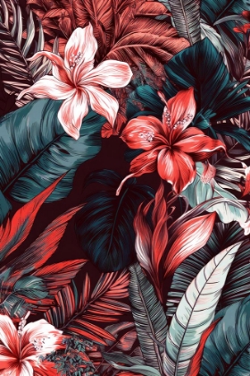 Picture of TROPICAL FLORA 2