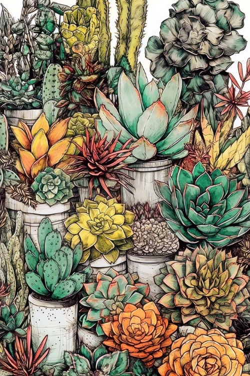 Picture of SUCCULENTS AND CACTUS 12