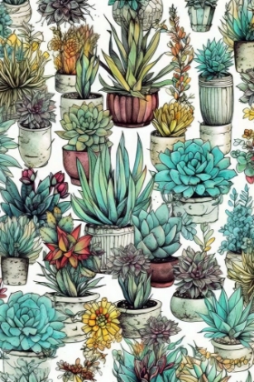 Picture of SUCCULENTS AND CACTUS 14