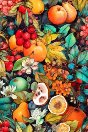 Picture of FLOWERS AND FRUITS 3