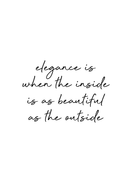 Picture of ELEGANCE QUOTE