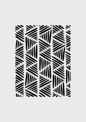 Picture of BLACK AND WHITE ABSTRACT I