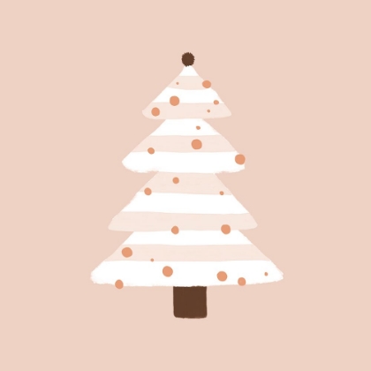 Picture of BLUSH CHRISTMAS TREE