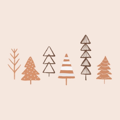 Picture of WINTER TREES ILLUSTRATION