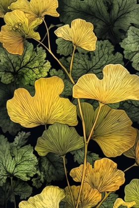 Picture of GINKO BILOBA LEAVES 15