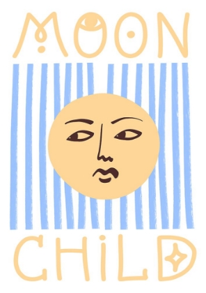 Picture of STRIPED MOON CHILD
