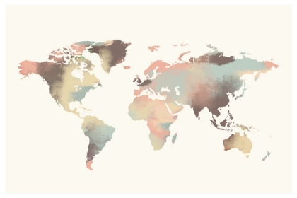 Picture of WORLD MAP COLOR