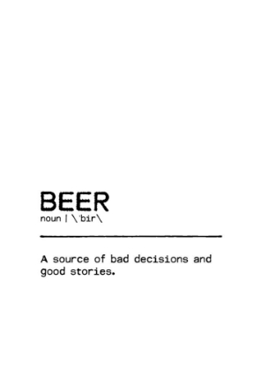 Picture of QUOTE BEER STORIES