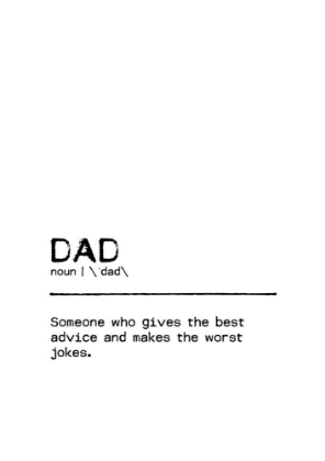 Picture of QUOTE DAD BEST ADVICE