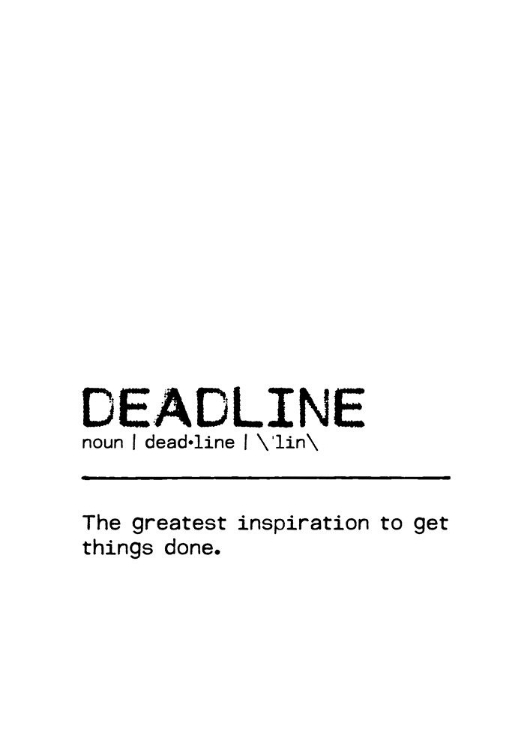 Picture of QUOTE DEADLINE