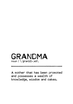 Picture of QUOTE GRANDMA CAKES
