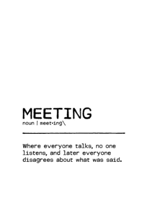 Picture of QUOTE MEETING DISAGREE