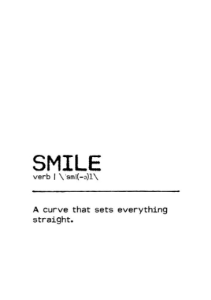 Picture of QUOTE SMILE CURVE