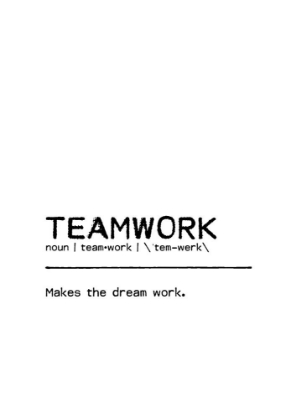 Picture of QUOTE TEAMWORK