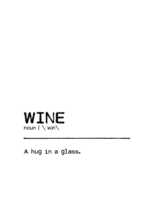 Picture of QUOTE WINE HUG