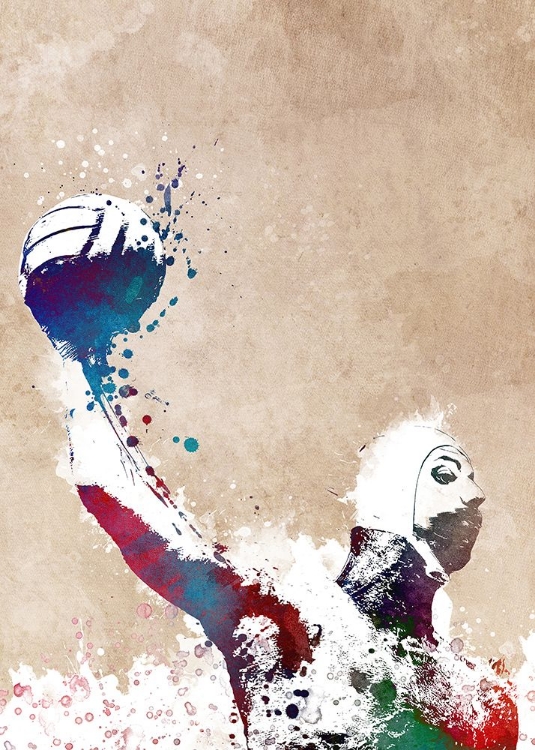 Picture of WATER POLO SPORT ART