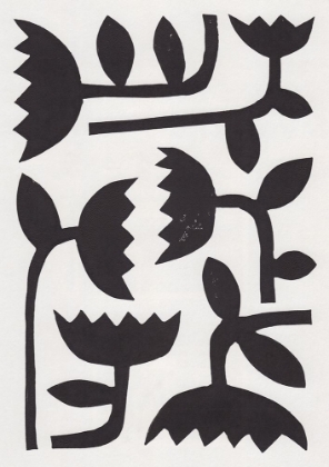 Picture of LINOCUT TULIPS #3