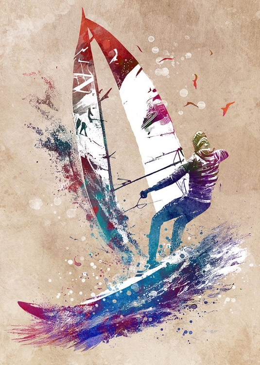 Picture of SURFER SPORT ART