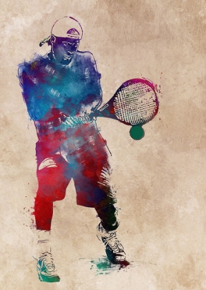 Picture of TENNIS PLAYER SPORT ART