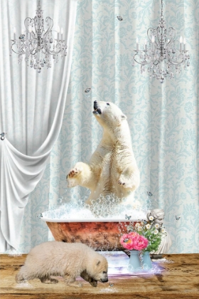 Picture of POLAR BEARS A BUBBLES