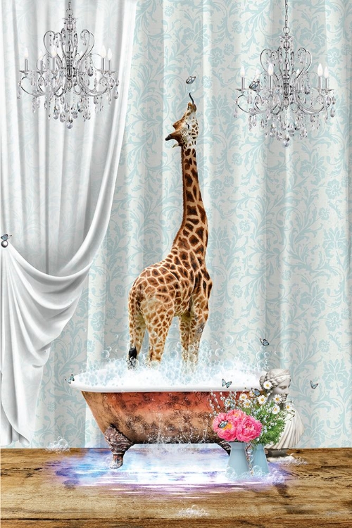 Picture of GIRAFFE A BUBBLES