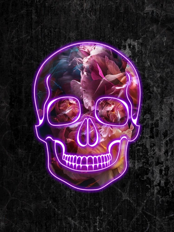 Picture of NEON HALLOWEEN SKULL