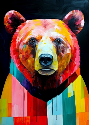 Picture of BEAR ANIMAL ART #BEAR