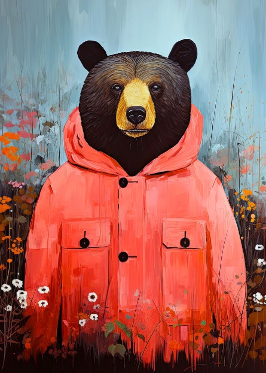 Picture of BEAR ANIMAL ART #BEAR