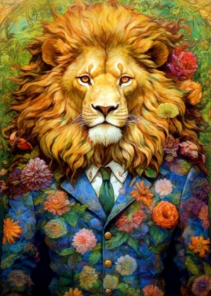 Picture of LION ANIMAL ART #LION