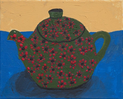 Picture of TEAPOT WITH FLOWERS
